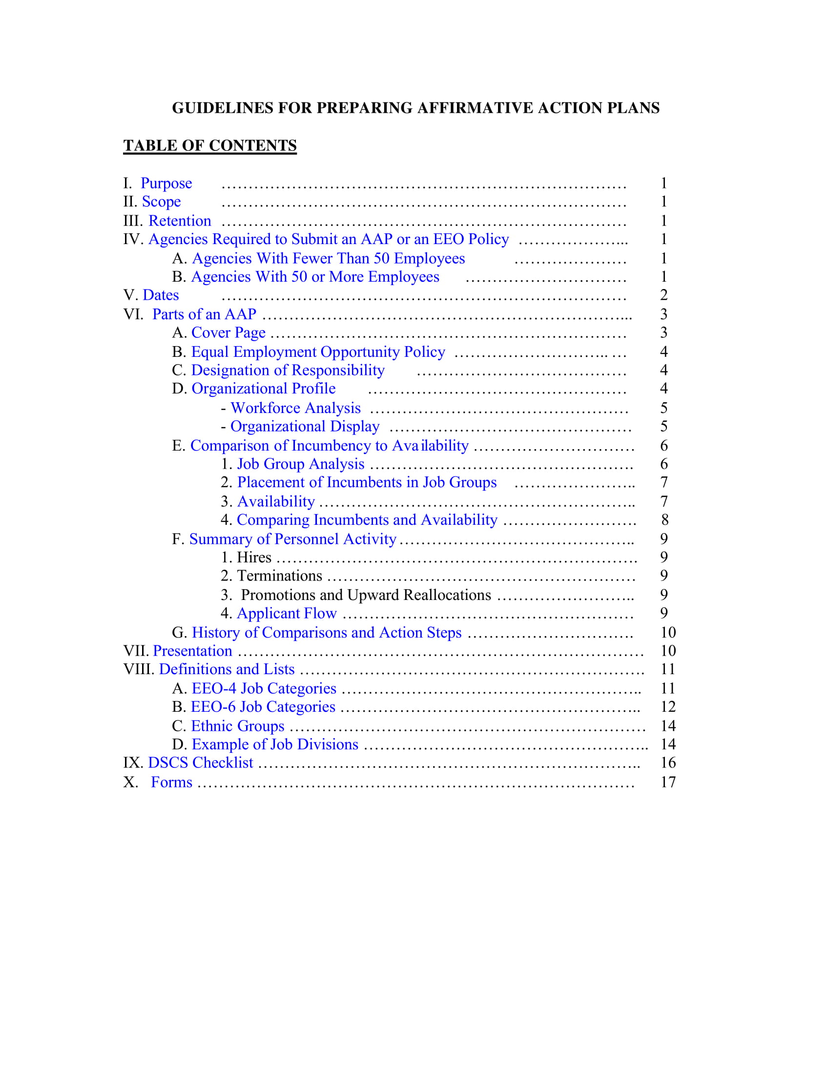 Affirmative Action Plan - 17+ Examples, How to Create, PDF, Word