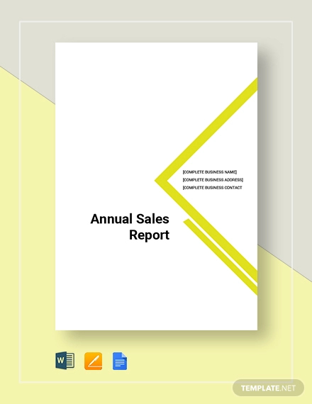 Annual Report Example
