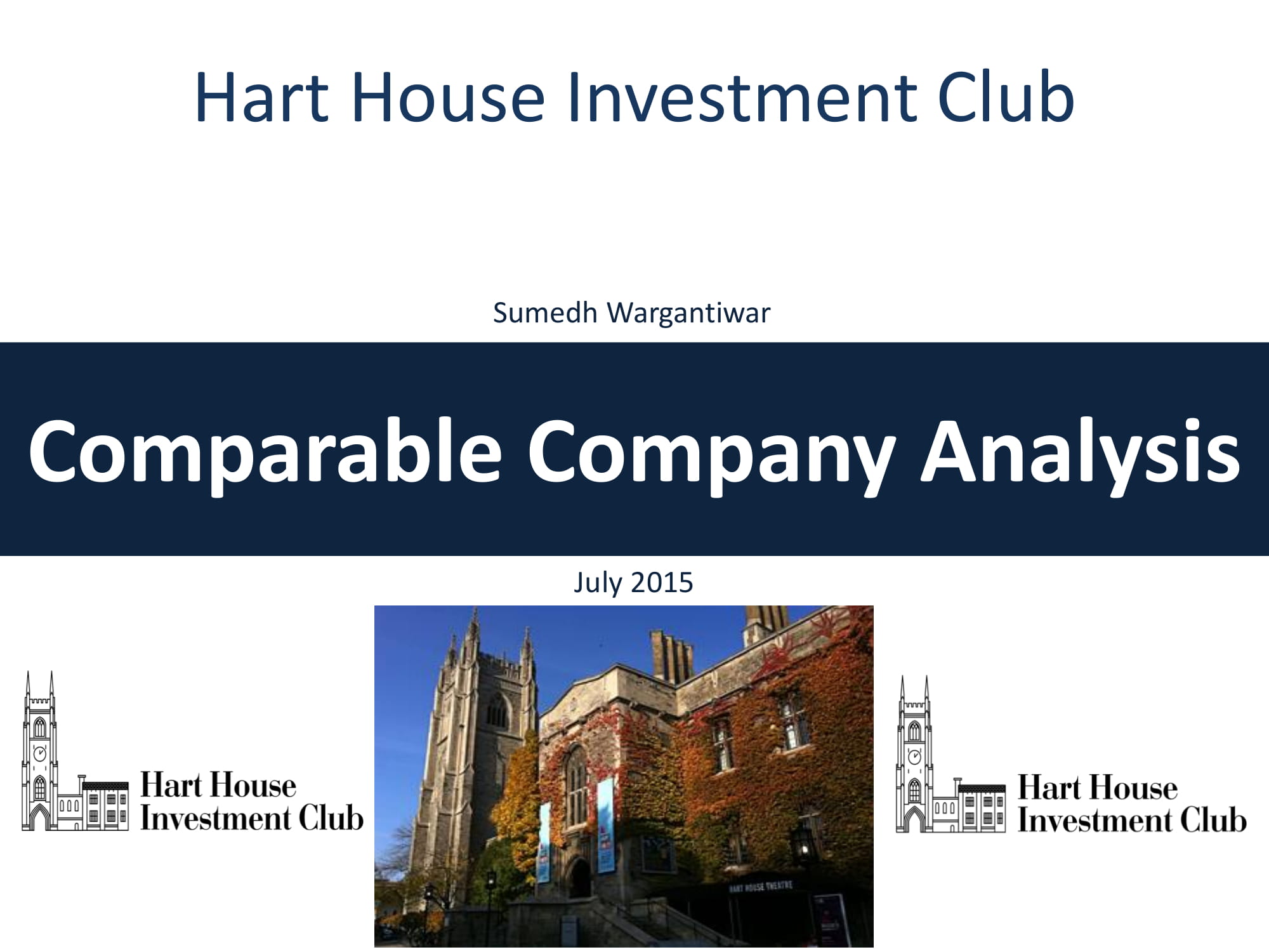 comparable company analysis example