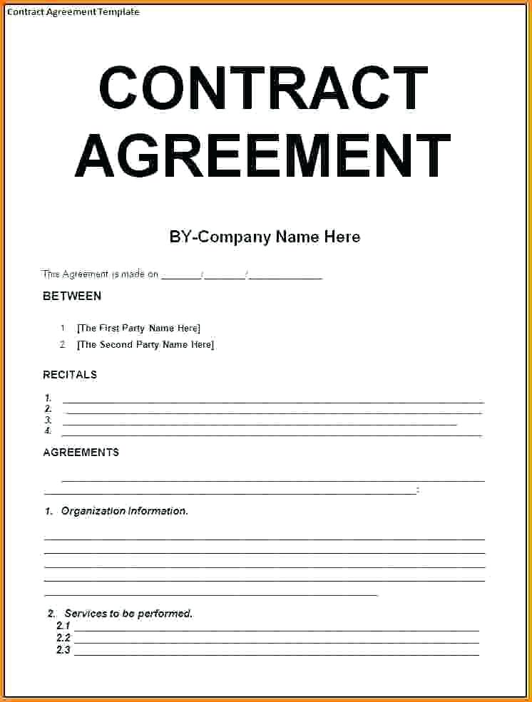 Contract Agreement Letter 9+ Examples, Format, Pdf Examples