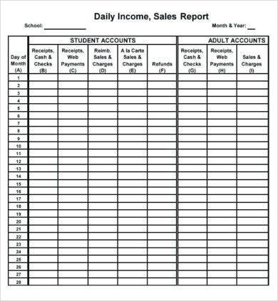 Daily Sales Routine Examples Daily Sales Report - 13+ Examples, Format, Pdf | Examples