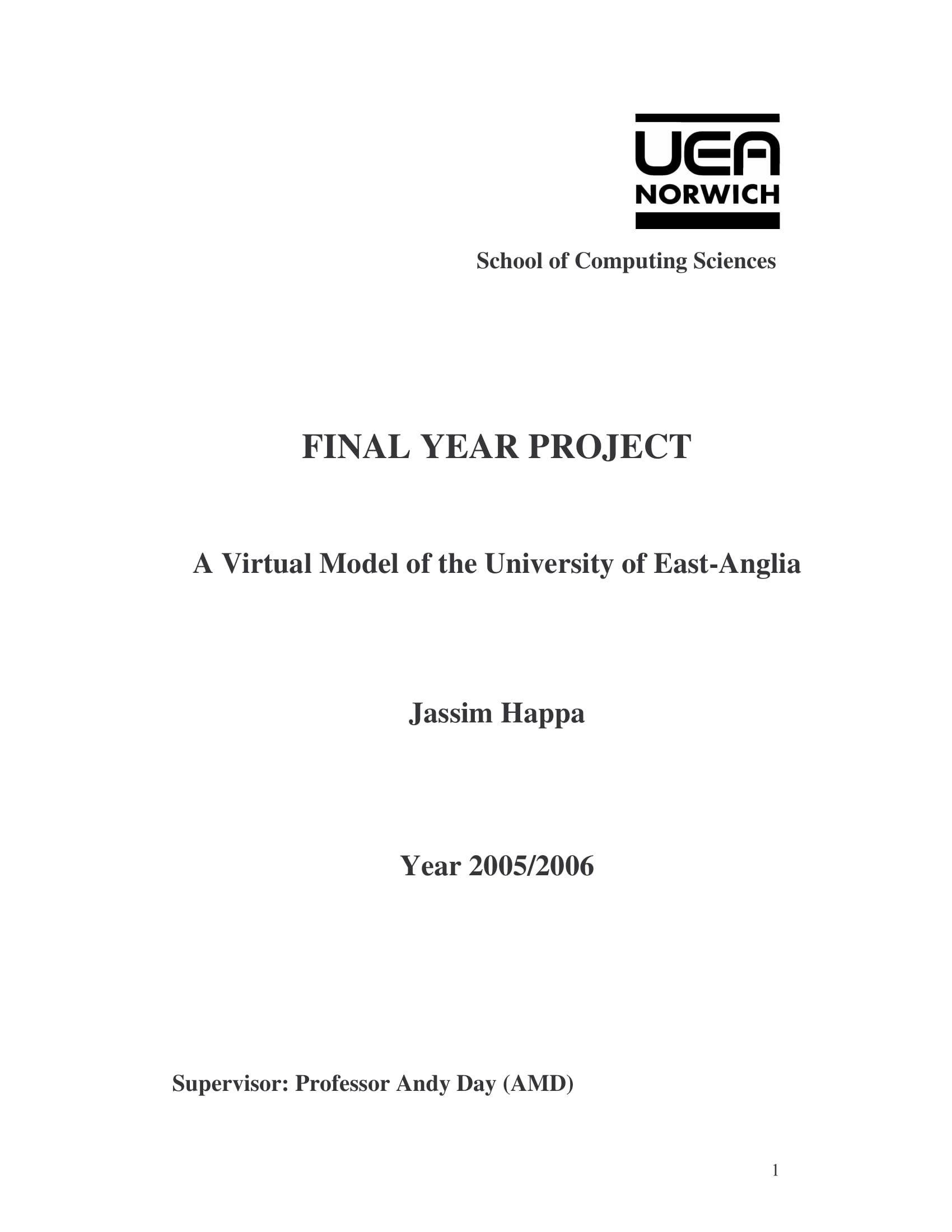 Detailed Final Year Project Proposal Example 01