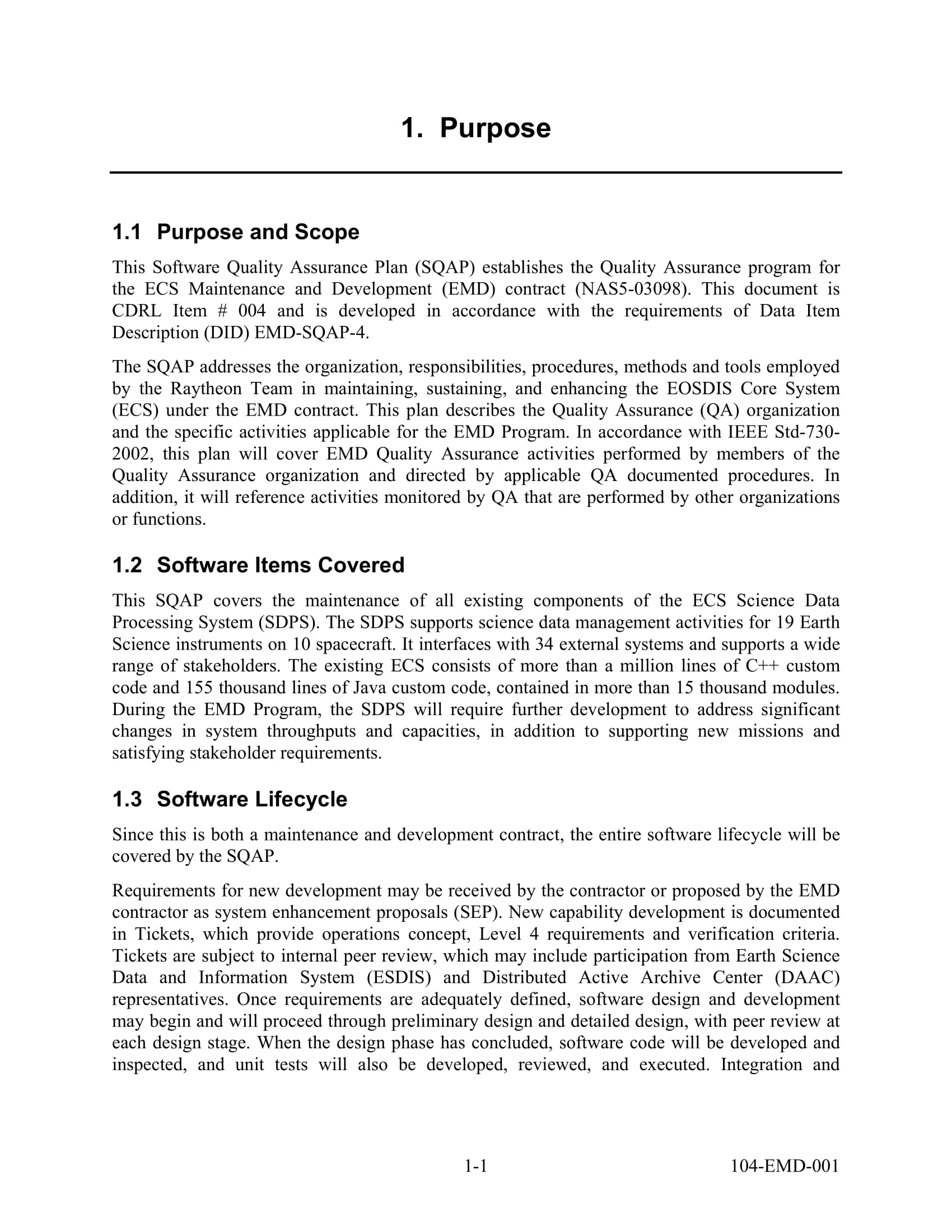 Software Quality Assurance Plan 11+ Examples, Format, Pdf Examples