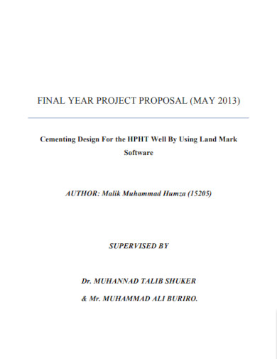 example of project proposal