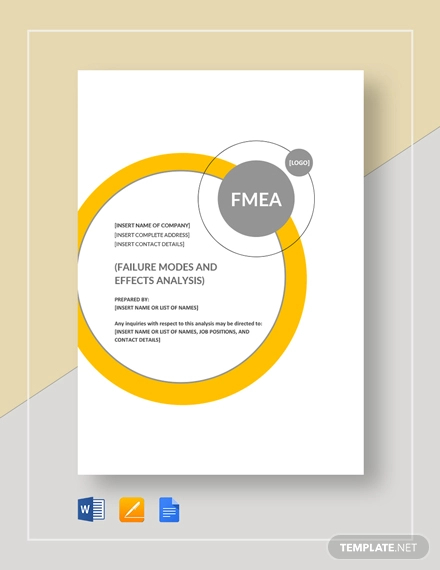 FMEA Analysis Example