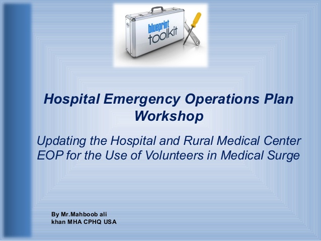 Hospital Emergency Operations Plan