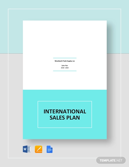 International Sales Plan Template