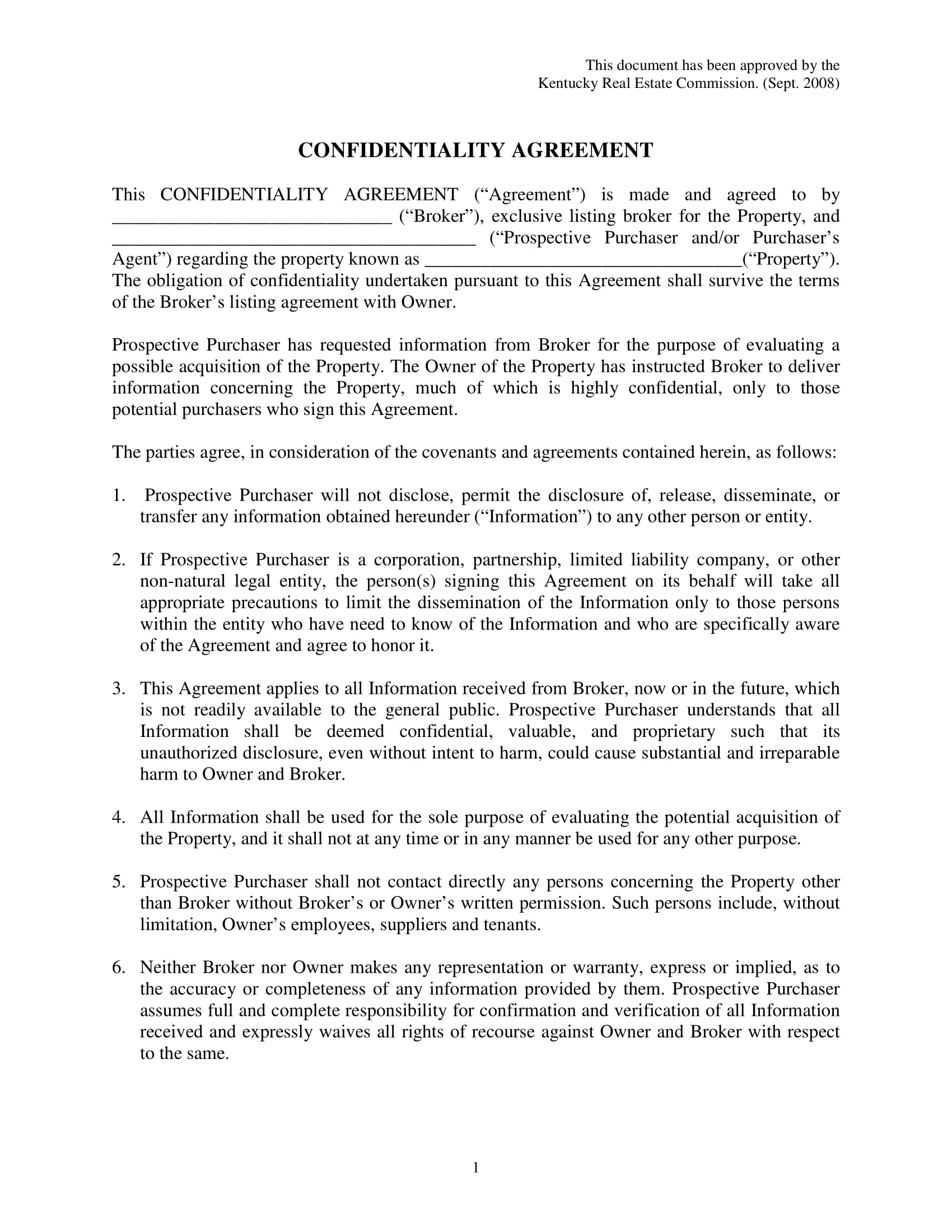15 Real Estate Confidentiality Agreement Examples Doc Pdf Examples