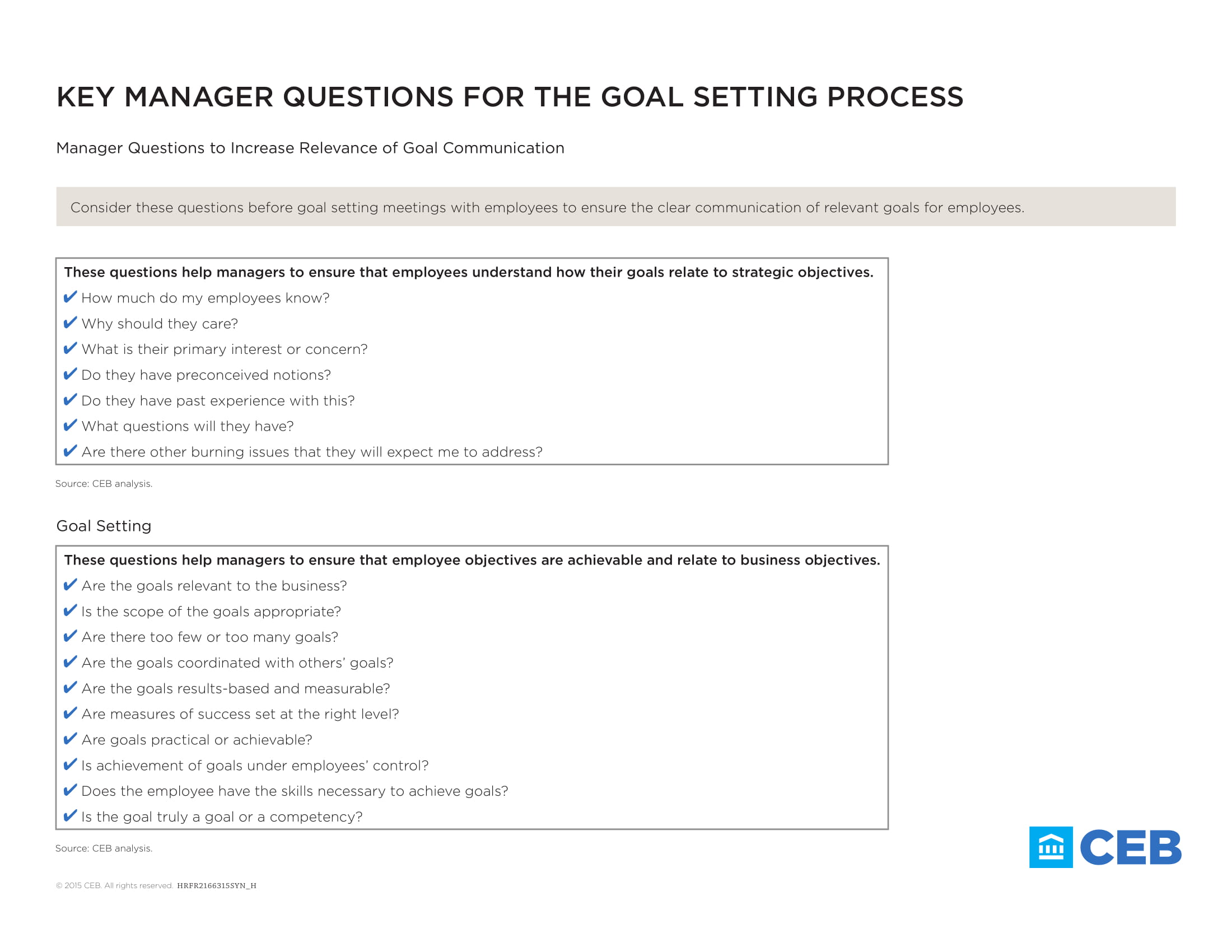 employee goal setting template