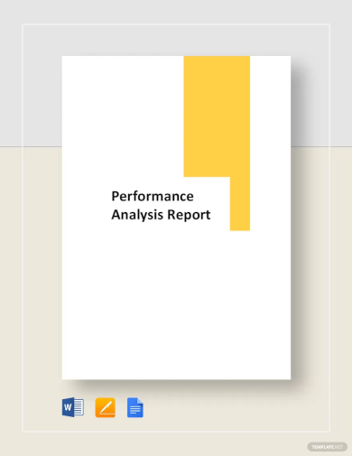 performance analysis report template