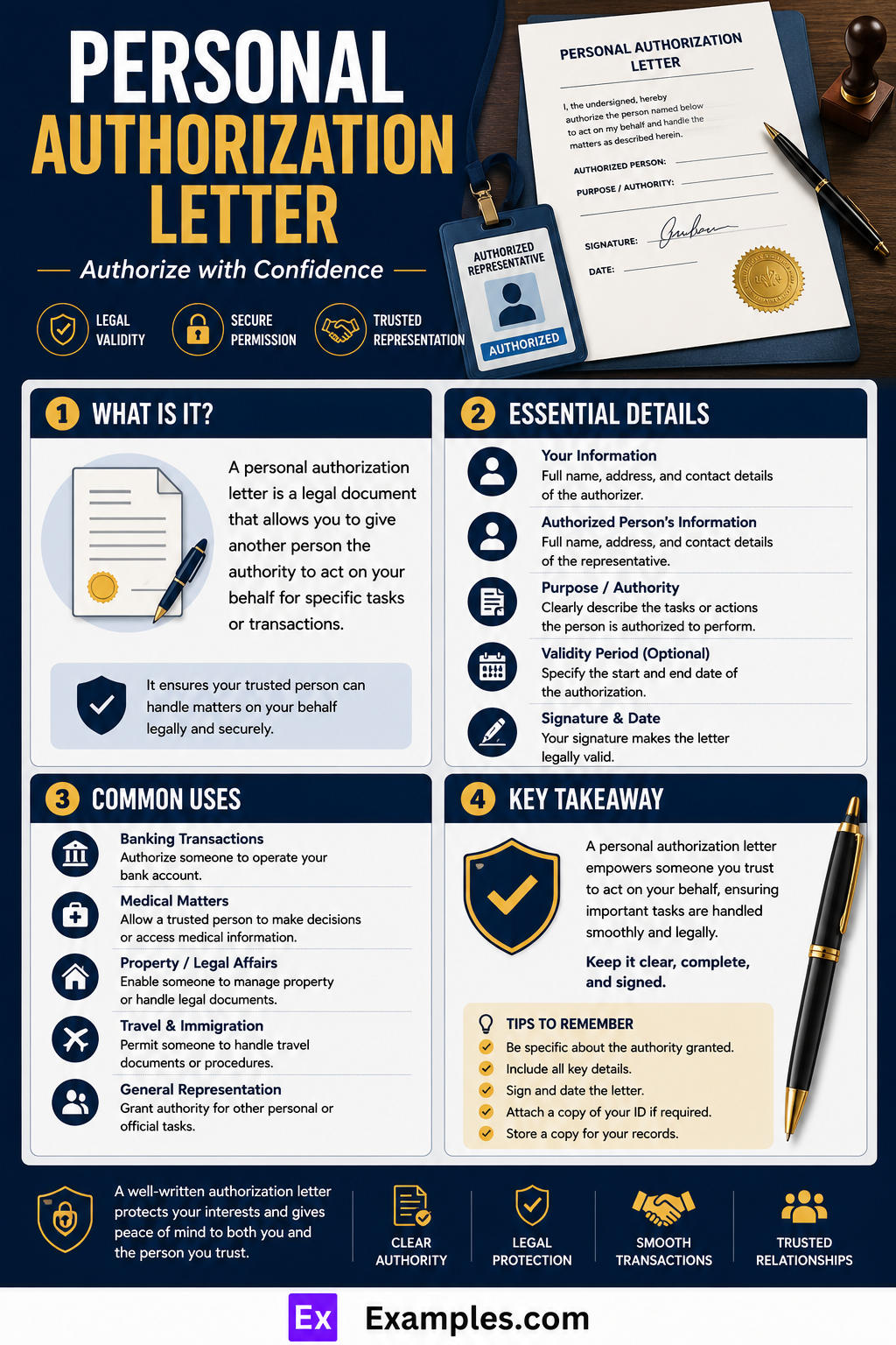 40+ Personal Authorization Letter Examples to Download