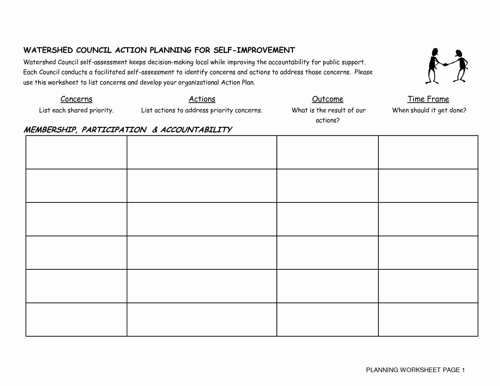 Mental Health Action Plan Template