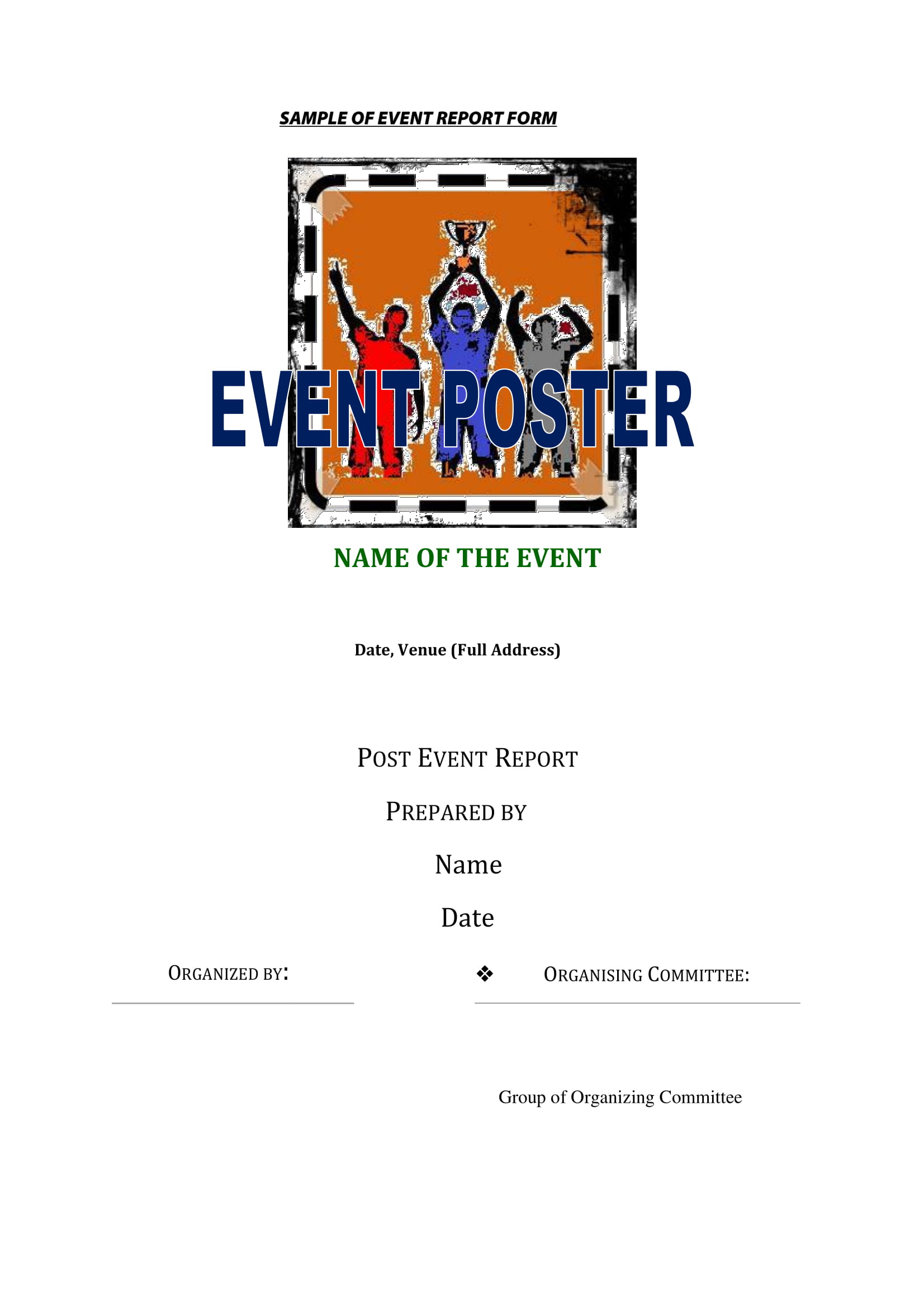 21+ Event Report - PDF, Docs, Word, Pages  Examples Regarding Post Event Evaluation Report Template