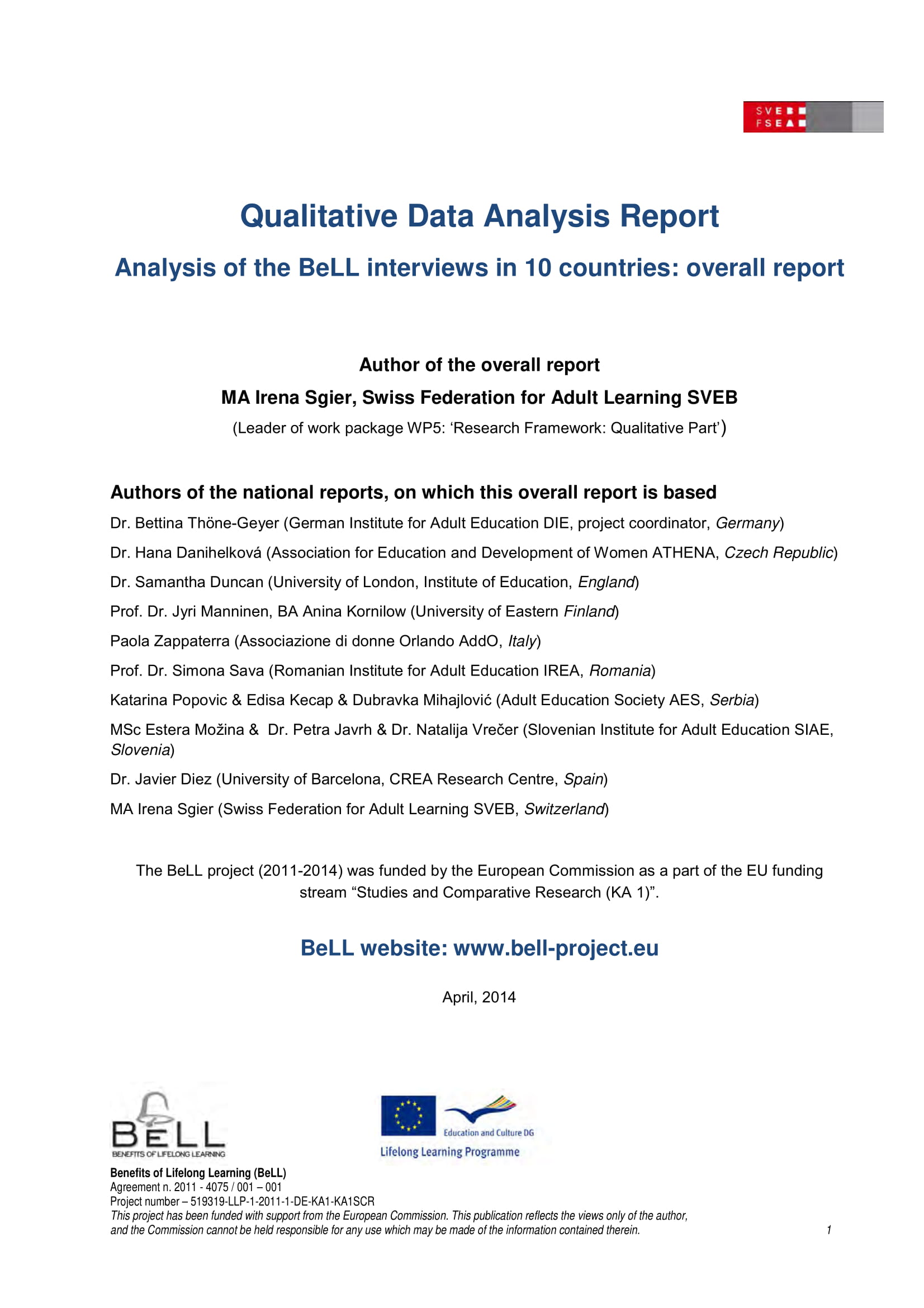 Analysis Report 28 Examples PDF Examples