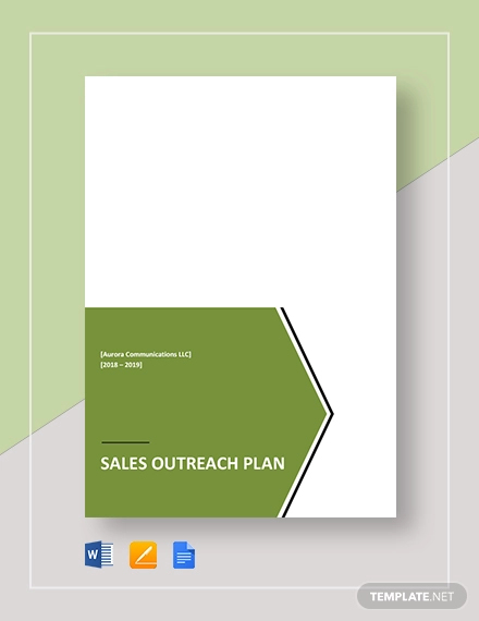 Sales Outreach Plan Template