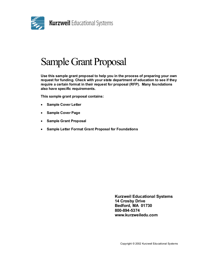 Grant Proposal Writing 12 Examples Format Google Docs Word Pages 