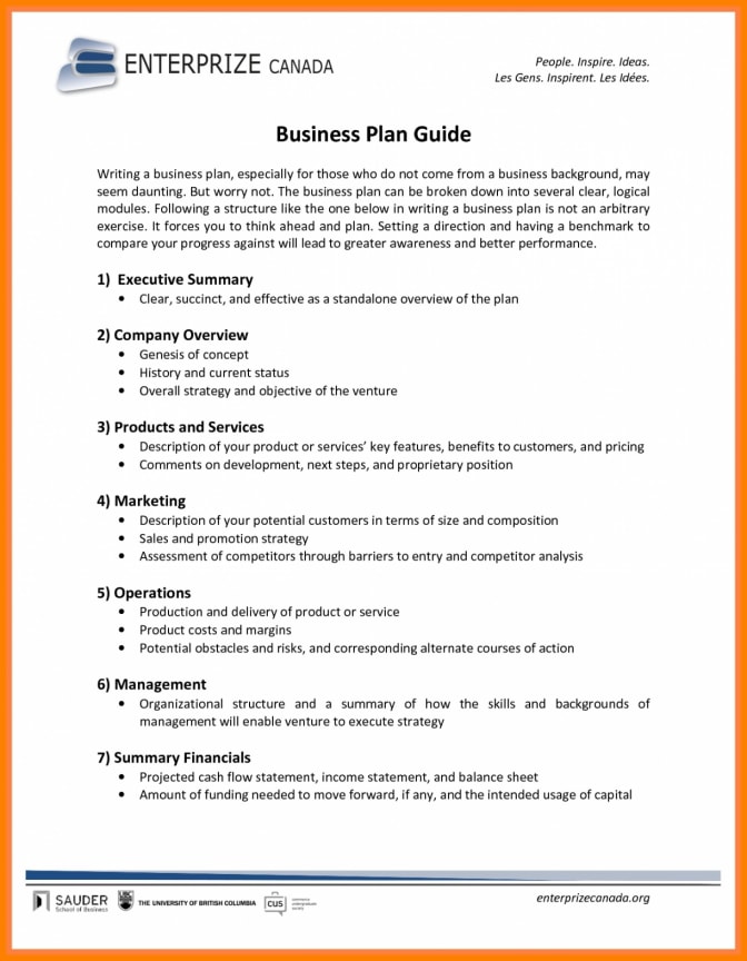 food broker business plan