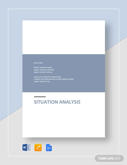 13 Situation Analysis Examples In PDF MS Word Pages Google Docs 