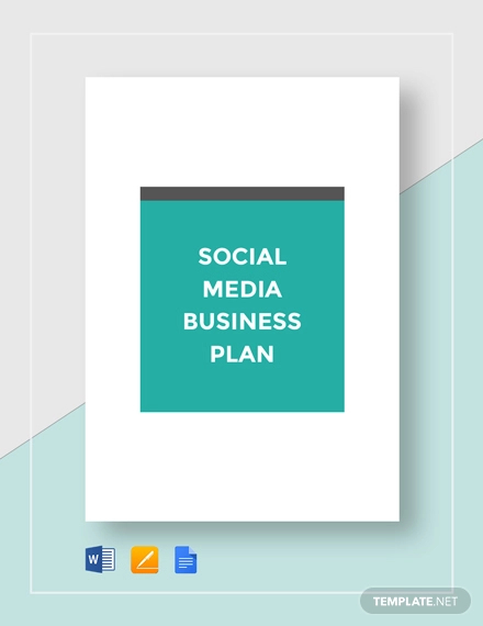 Social Media Business Plan Template