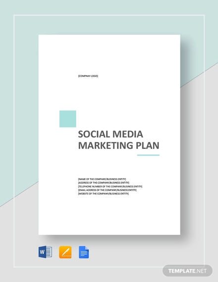 Social Media Marketing Plan - 30+ Examples, Format, Pdf | Examples