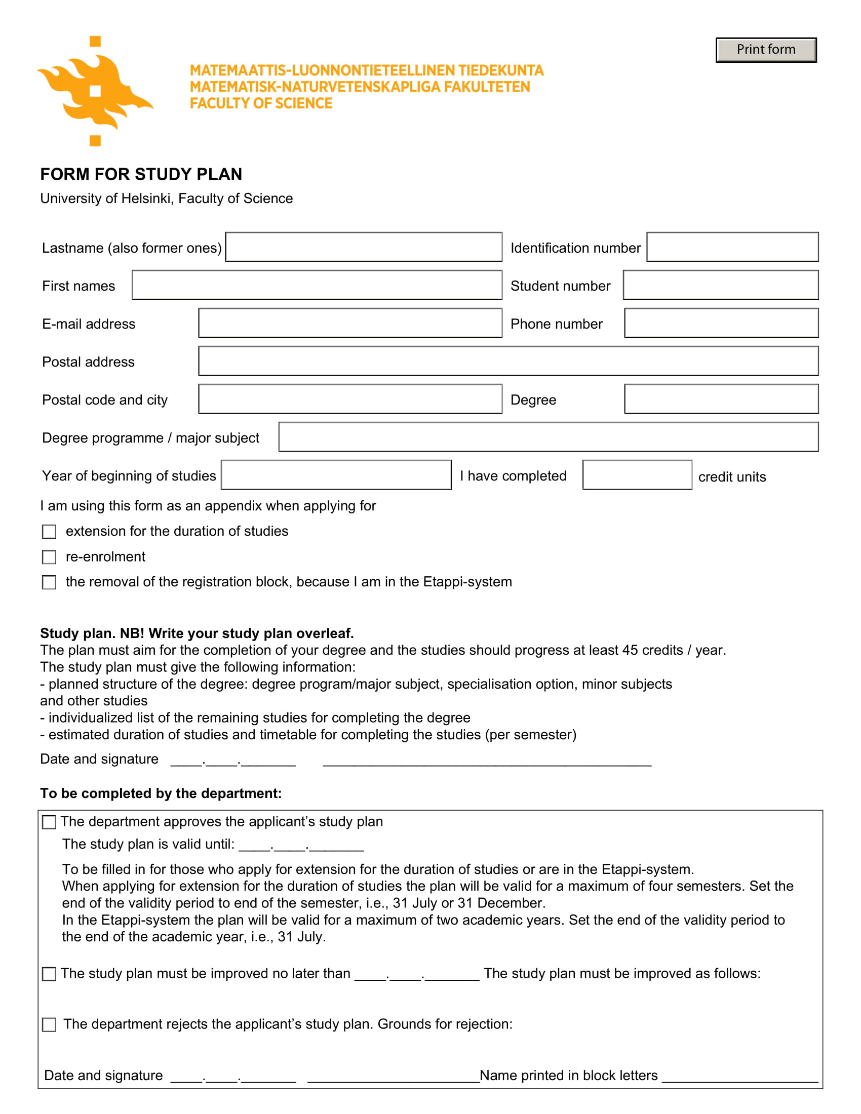 Study Plan 22 Examples Format How To Create Pdf