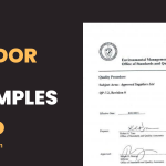 Vendor List Examples