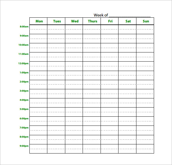 9+ Study Planner Templates & Examples PDF Examples