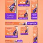 Custom Digital Web Blog Banner Example