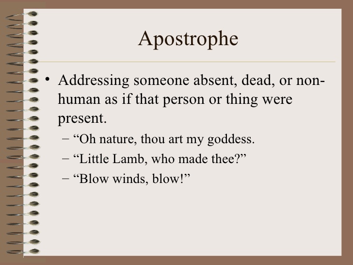 Apostrophe in Literature - 30+ Examples, Definition, Worksheets with ...