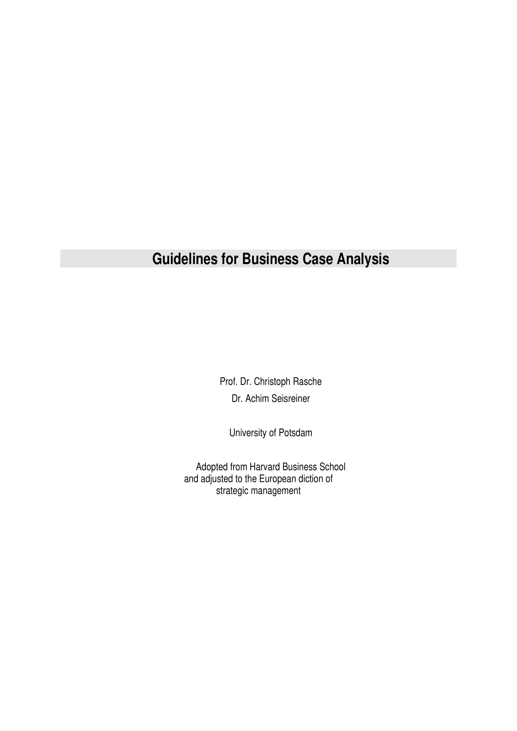 business case analysis guidelines example 01
