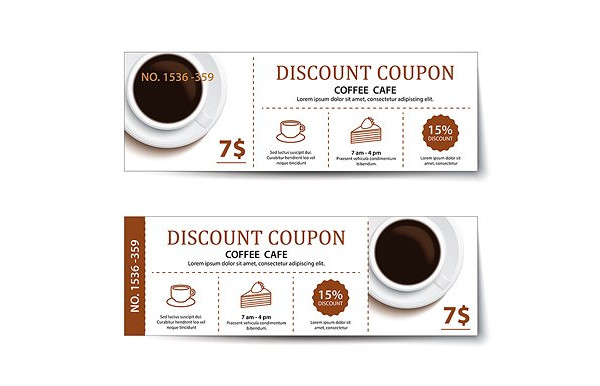 Coffee Discount Voucher Example