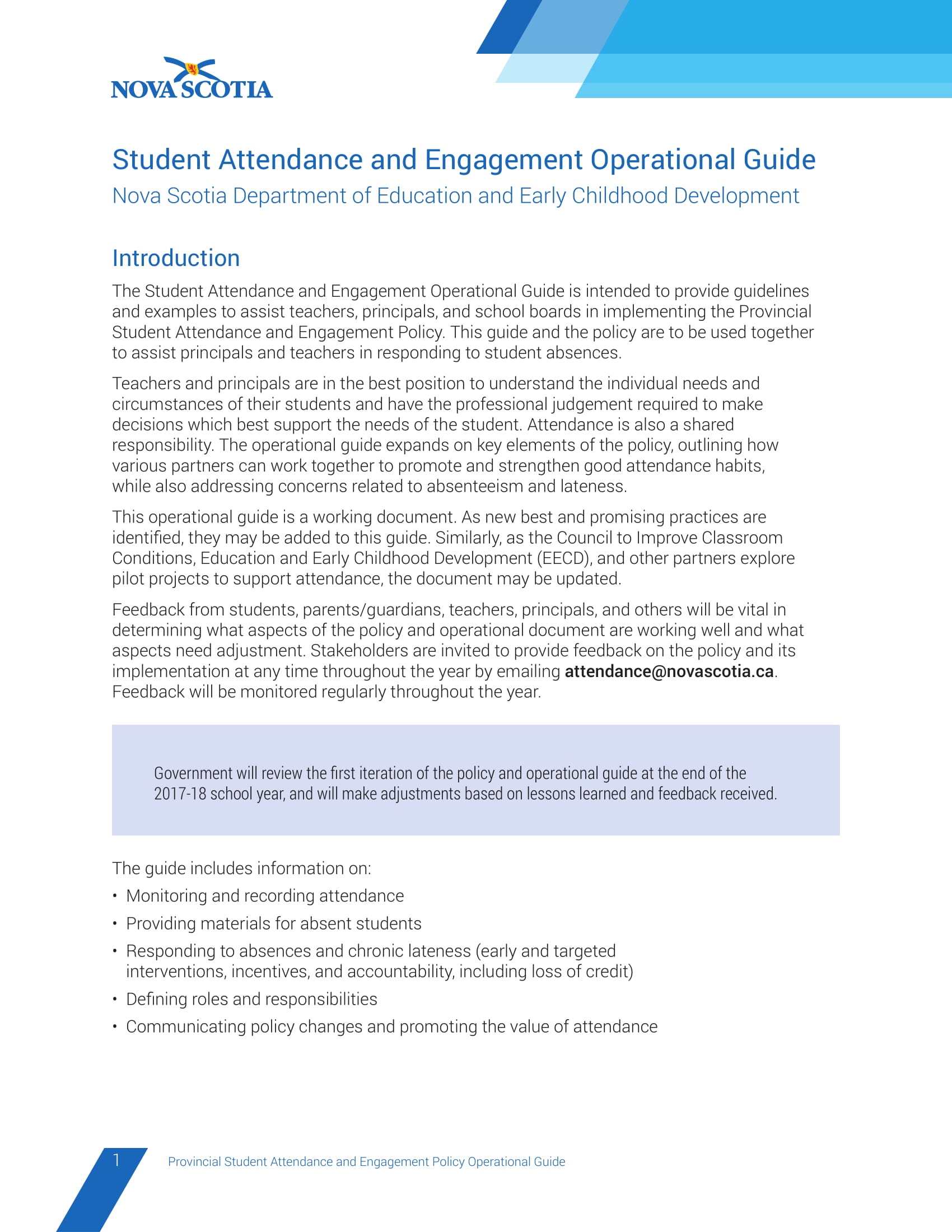 contract agreement for student attendance and engagement operational guide example 01
