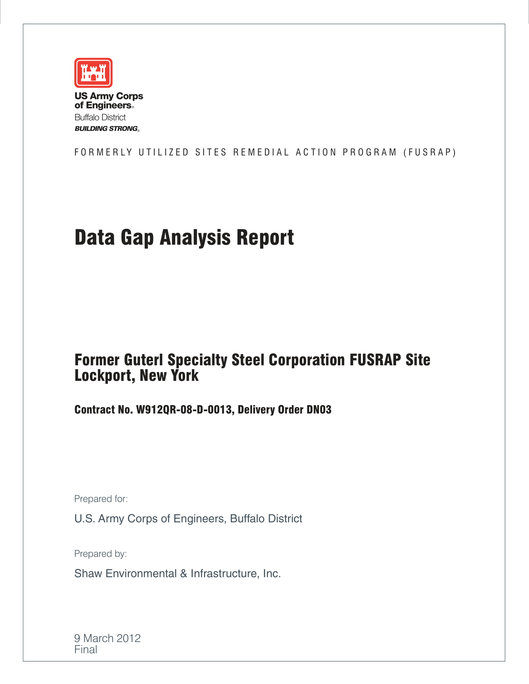 detailed data gap analysis report example 001
