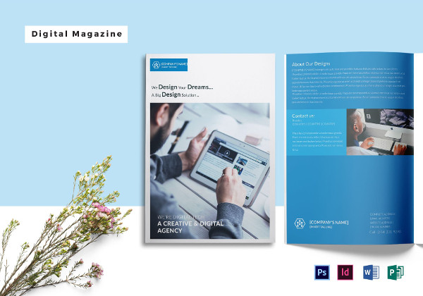 Digital Photography Magazine Template