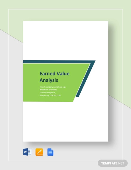 Earned Value Analysis - 10+ Examples, Format, Pdf | Examples
