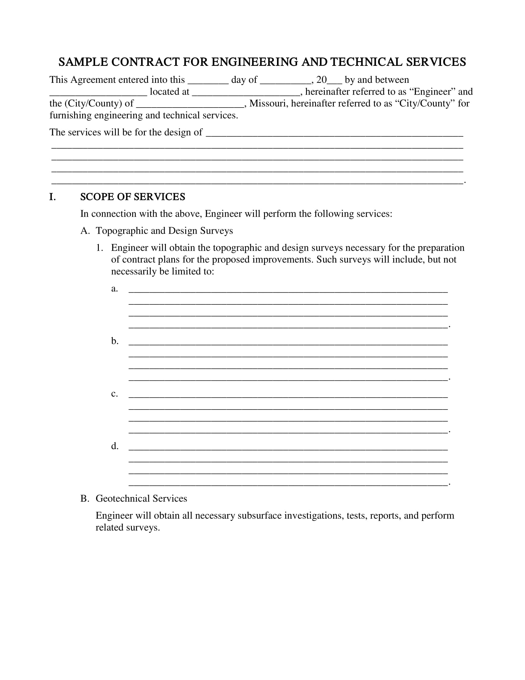 engineering electrical and technical services agreement contract template example 01