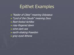 Epithet Examples2