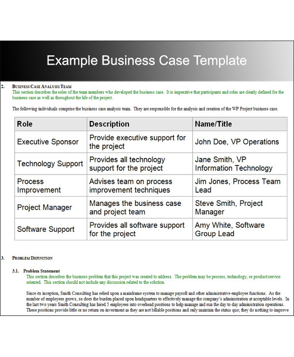 business case study examples