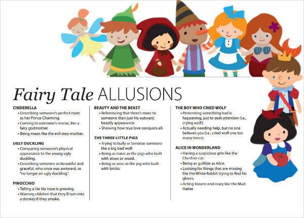 Fairy Tales Allusion Example for Kids