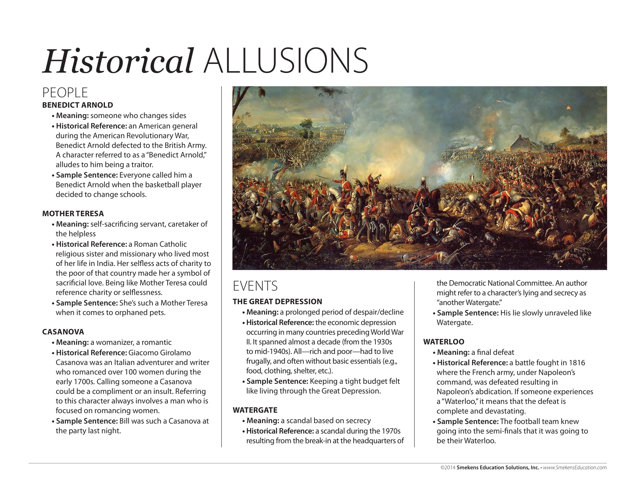 Historical Allusions Example 