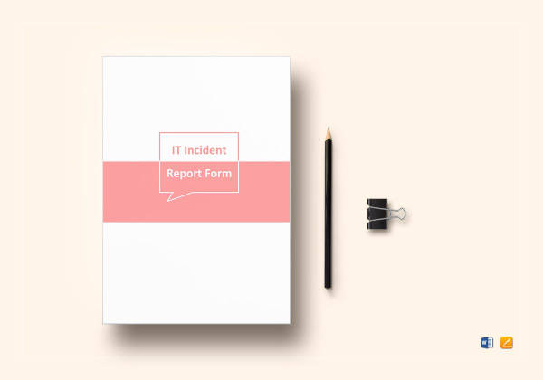 IT Incident Report Template