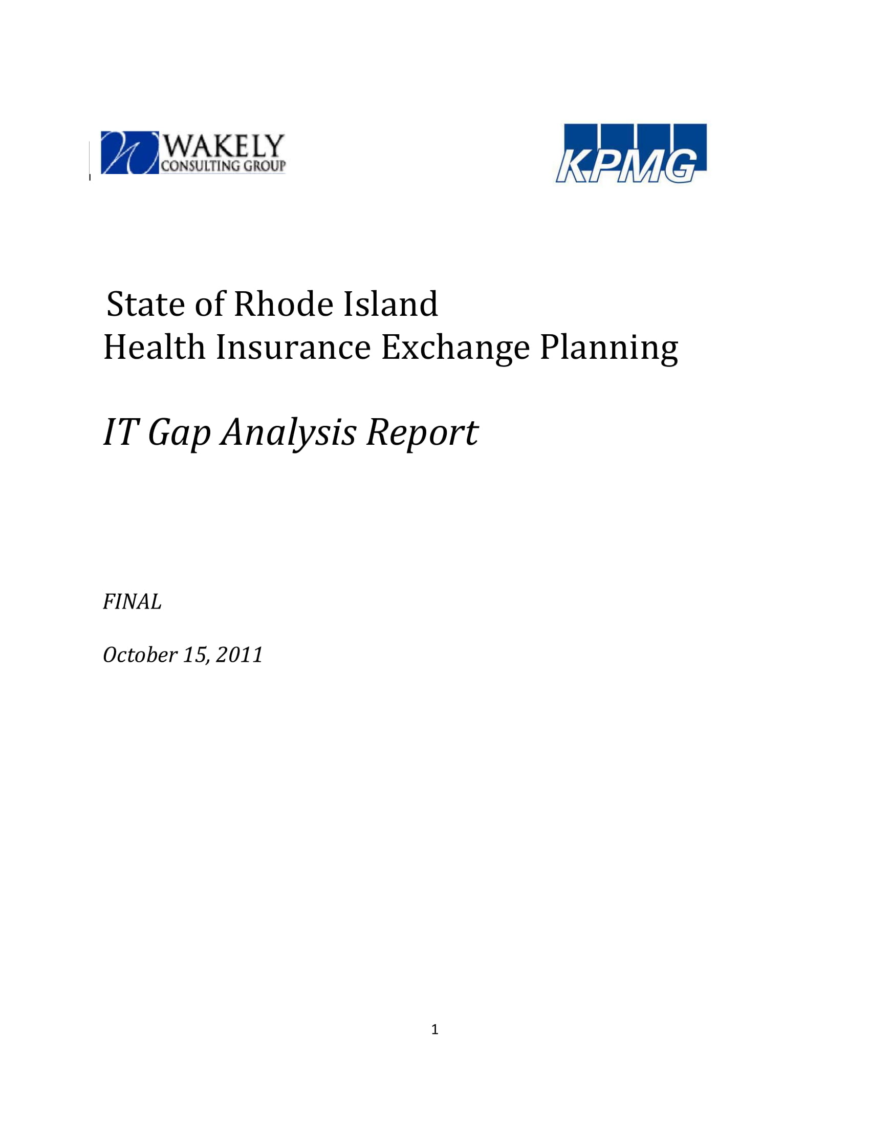 Information Technology Gap Analysis Report Example 01