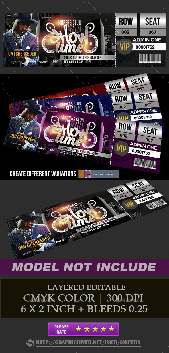 Live Concert Ticket 16+ Examples, Format, Sample Examples