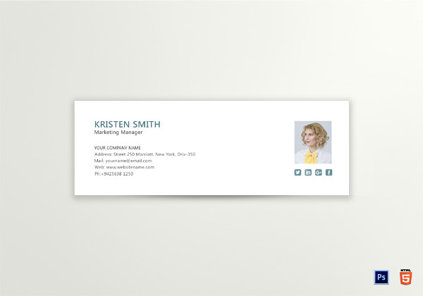 marketing manager email signature template1