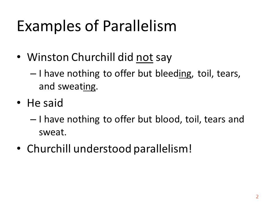 parallelism definition