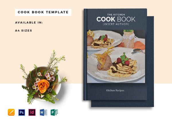 printable cookbook catalog template