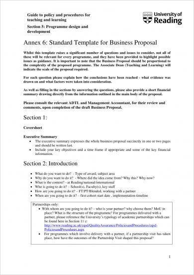 professional business proposal template2