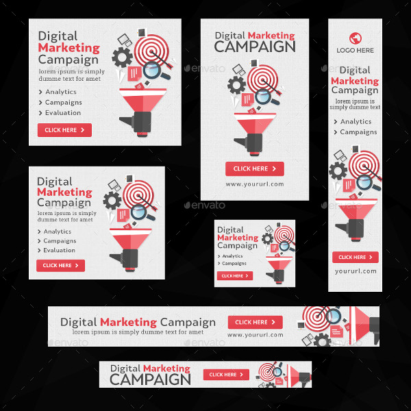 professional digital marketing banner example