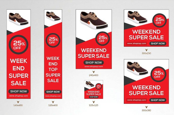 retail sale web banner example1