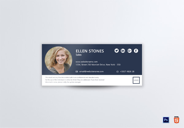 sales email signature template